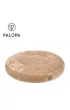 Palopa Okrge legowisko donut dla psa Fippa humus M-L