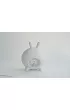 Rabbit&Friends Lampka budzca wiatem Biay Krlik