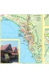 Mapa turystyczna Wybrze�e Ba�tyku 4 Karwia W�adys�awowo Hel Gdynia  1:50 000