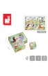Klocki uk�adanka 6w1 kostki Farma 2+