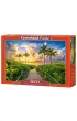 Puzzle 3000 el. C-300617-2 Colorful Sunrise in Miami, USA Castorland