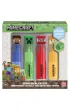 KIDS EUROSWAN Zestaw 4 flamastr�w z topperem 3D Minecraft MC00058