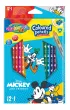 Patio Kredki o��wkowe tr�jk�tne Colorino Kids + temper�wka Mickey 13 szt.