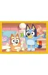 Puzzle 4w1 - SuperColor. Bluey (12+16+20+24 el.) Clementoni