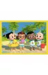 Puzzle 4w1 - Cocomelon, Poznaj bohater�w (12+15+20+24 el.) Trefl
