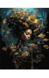 Artea Malowanie po numerach - Promie� z�ota 40x50cm