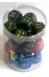 Ko�ci do gry drewniane 32 mm 32 szt. MIX KOLOR�W NG