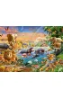 Puzzle 100 el. XXL Studnia w d�ungli Ravensburger