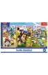 Puzzle 3x80 el. Psia zgraja Trefl