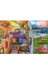 Puzzle 1000 el. Widok z kampera Ravensburger