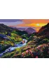 Ideyka Malowanie po numerach - �witanie w g�rach 40x50cm