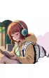 Derform Plecak 3-komorowy Backup komiks Manga pastel PLB6X02