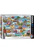 Puzzle 1000 el. Poczt�wki z Meksyku Eurographics