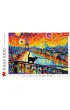 Puzzle 1000 el. Kot w Pary�u Trefl