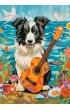 Puzzle 500 el. Collie, Guitar and the Sea Castorland