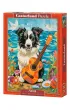 Puzzle 500 el. Collie, Guitar and the Sea Castorland