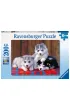 Puzzle 200 el. XXL Szczeni�ta Husky 128235 Ravensburger