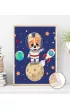 Twoje Hobby Malowanie po numerach - Pies astronauta 40x50cm