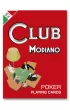 Poker Club, karty do gry, czerwony Modiano