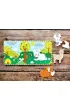 W lesie. Akademia m�drego dziecka. Uk�adam puzzle