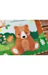 W lesie. Akademia m�drego dziecka. Uk�adam puzzle