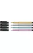 Faber-Castell Zestaw Pitt Artist Pen Handlettering metaliczne 4 szt.