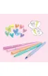 Patio Flamastry dwustronne Pastel 10 szt.
