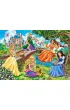 Puzzle 70 el. Princesses in Garden Castorland