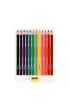 Strigo Kredki o��wkowe Jumbo tr�jk�tne z temper�wk� 12 szt.