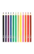 Strigo Kredki o��wkowe Jumbo tr�jk�tne z temper�wk� 12 szt.