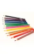 Strigo Kredki o��wkowe Jumbo tr�jk�tne z temper�wk� 12 szt.