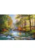 Puzzle 3000 el. Z biegiem rzeki Castorland