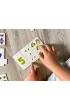 Puzzle sensoryczne. Cyferki. Kapitan Nauka Edgard