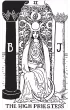 Black & White Rider-Waite Tarot, karty do wr�enia