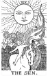 Black & White Rider-Waite Tarot, karty do wr�enia