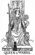 Black & White Rider-Waite Tarot, karty do wr�enia