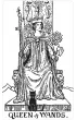 Black & White Rider-Waite Tarot, karty do wr�enia