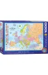 Puzzle 1000 el. Mapa Europy Eurographics