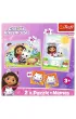 Puzzle + Memos 2w1 (24+30+48 el.) Gabi z kocim przyjacielem. Koci Domek Gabi Trefl
