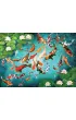 Puzzle 1000 el. Kolorowe Koi Eurographics