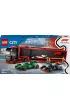 LEGO City F1® Ciarwka z bolidami RB20 i AMR24 F1® 60445