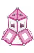 Geomag Pink. Klocki magnetyczne. 104 elementy