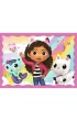 Puzzle 4w1 - Przygody Gabi. Koci Domek Gabi (35+48+54+70 el.) Trefl
