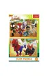 Puzzle 2x24 el. Spidey i dinozaury Trefl