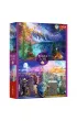Puzzle 2x500 el. Wycieczka po Ameryce Trefl