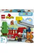 LEGO DUPLO W�z stra�acki z w�em i stra�akiem 10473