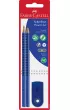 Faber-Castell Zestaw o��wk�w grafit Grip 2001 2 szt+gumka mix