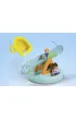 Playmobil Junior Aqua P�ywaj�ca wyspa ze zje�d�alni� 71687