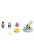 Playmobil Junior Aqua P�ywaj�ca wyspa ze zje�d�alni� 71687
