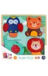 Puzzle Uk�adanka drewniana Safari Bam Bam